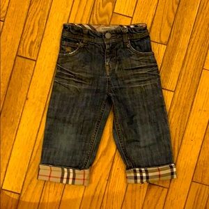 Burberry // 12M Cuffed Jeans